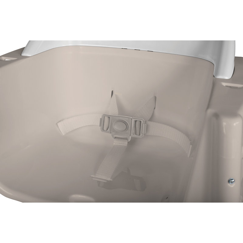 Self-Seating Secure Sitter Feeding Chair with Adjustable Tray, 9" Height