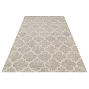 Geometric Wool Hand Woven Area Rug
