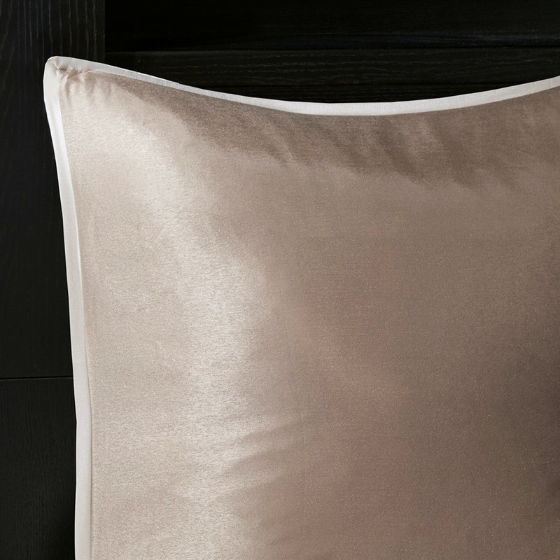 Édredon brodé pour grand lit 8 pièces -, fausse soie, 8, soie, Édredon grand + 7 pièces supplémentaires inclus