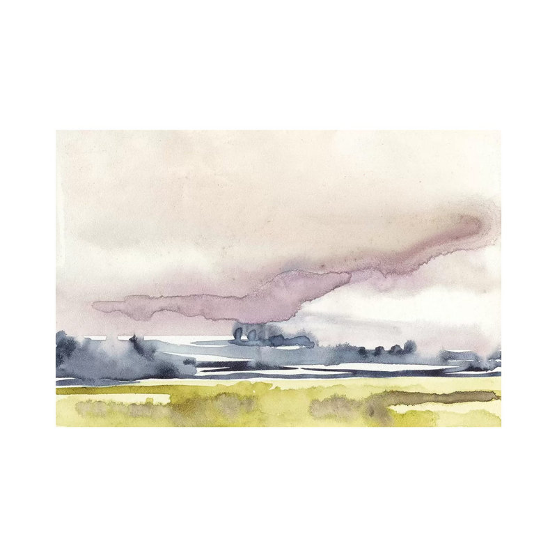 Amethyst Sky I by Jennifer Goldberger - Wrapped Canvas Gallery-Wrapped Canvas Giclée, 20.32cm H x 30.48cm W