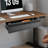 Under Desk Drawer, 23.9" Slide-Out Storage Tray for Keyboard Mouse Office Supplies-83425182