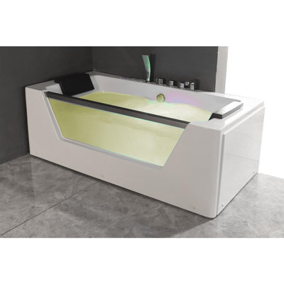 1690mm x 900mm Freestanding Acrylic Bathtub