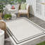 Tapis intérieur / extérieur blanc cassé Arvell-501011961
