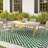 Cascade Rectangular Wicker Dining Table with Solid Wood Legs
