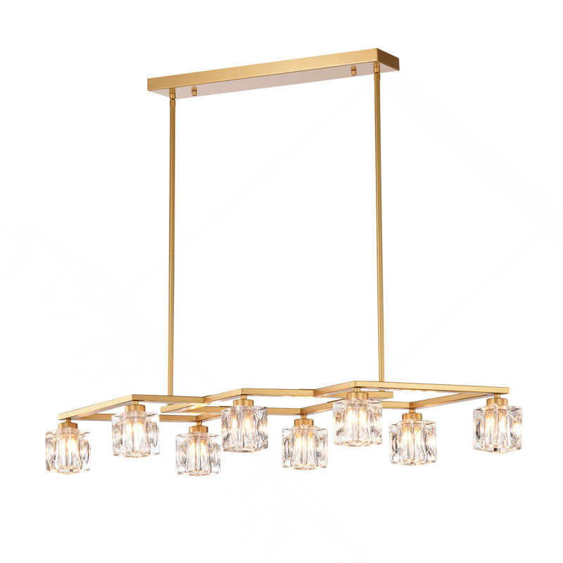 Lustre en cristal pour salle à manger