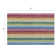 Surrey Stripe Hand-Tufted Plush Wool Rug High-Low Rainbow Multicolor