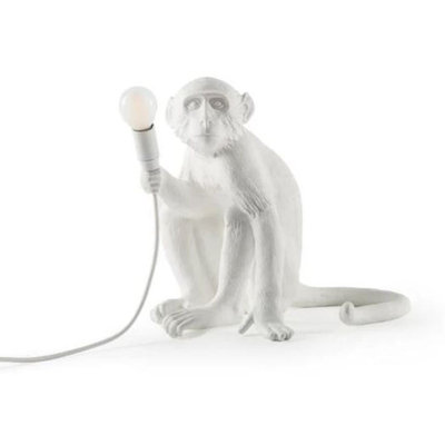 Lampe de table en résine Simio
