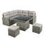 St.Tropez - Garden Corner Sofa In Rattan-1610440757-1610440760