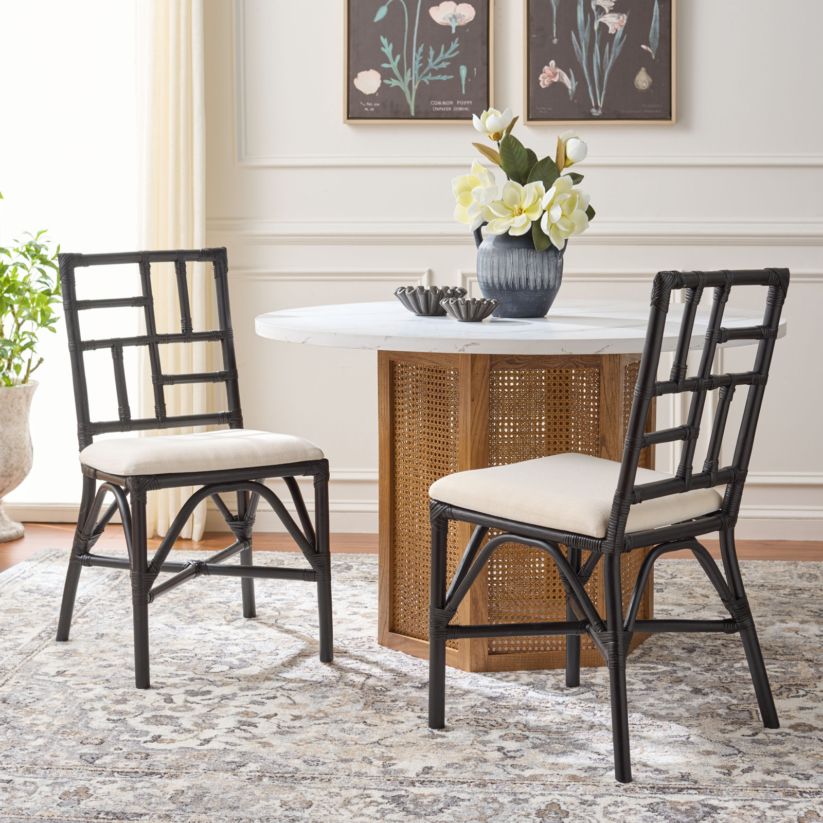 Parsons Side Chair, Black