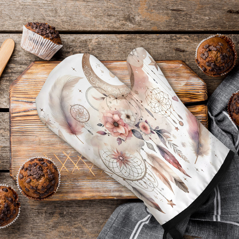 Ethereal Web Oven Mitt Cotton Twill