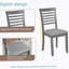 Table de salle à manger rectangulaire pour 4 personnes, table de salle à manger pour petits espaces-1307402262