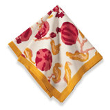 Pomegranate 100% Cotton Square Napkins