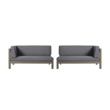 BRAVA X-BACK LEFT -RIGHT CORNER BENCH SET