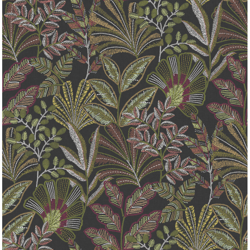 Graham & Brown Vendura Weave Sky Wallpaper, Black