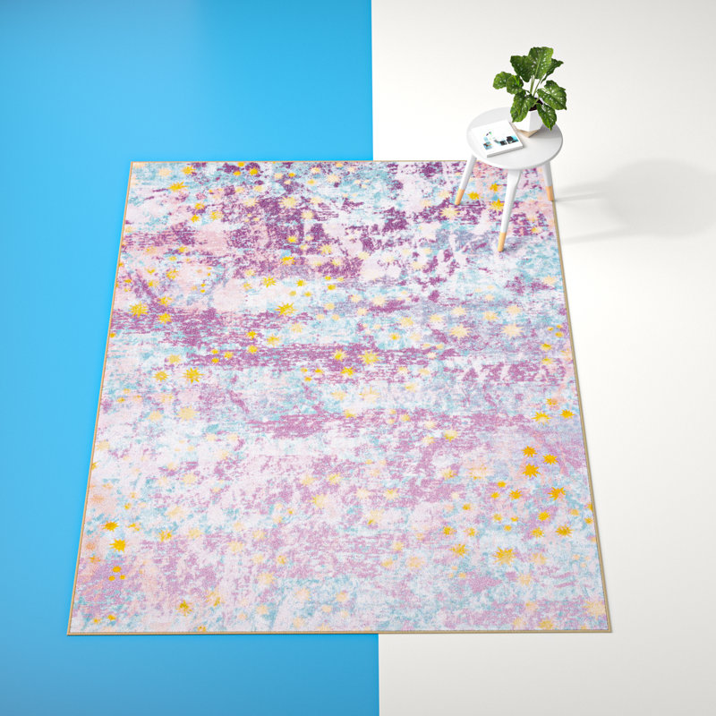 Eudora Polyamide Rug, Square 3'3"