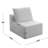 Kapellen Upholstered Armless Chair-129351400-118032386