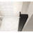 34"X 72" Shower Door With Pivot And 6Mm Tempered Glass, Black Aluminum Half Frame Safe - Arrival Packaging Secure