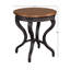 Metro 26" Wide Round Hammered Copper Lamp Table, Special Reserve Finish