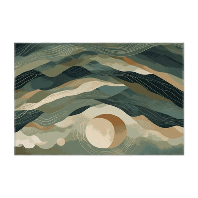 Astral Maze Indoor And Outdoor Area Rug
