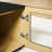 Modern 32" Low Profile Glass Door Modular Accent Cabinet-863214341-862074385
