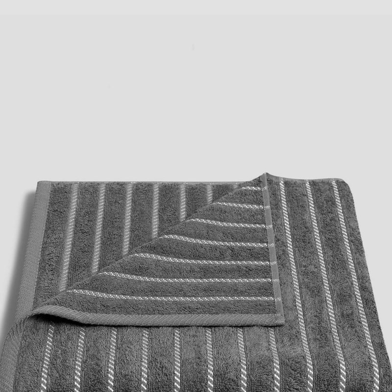 Lynch Bath Towel, Dark Gray