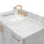 ARIEL TAYLOR 43 IN LEFT OFFSET SINGLE RECTANGLE SINK VANITY-444712537-444712543-411981170