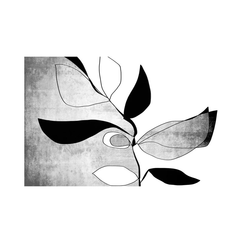 Abstract Bloom II-IV by Irena Orlov - Wrapped Canvas Gallery-Wrapped Canvas Giclée, 66.04 cm H x 45.72 cm W x 3.175 cm D