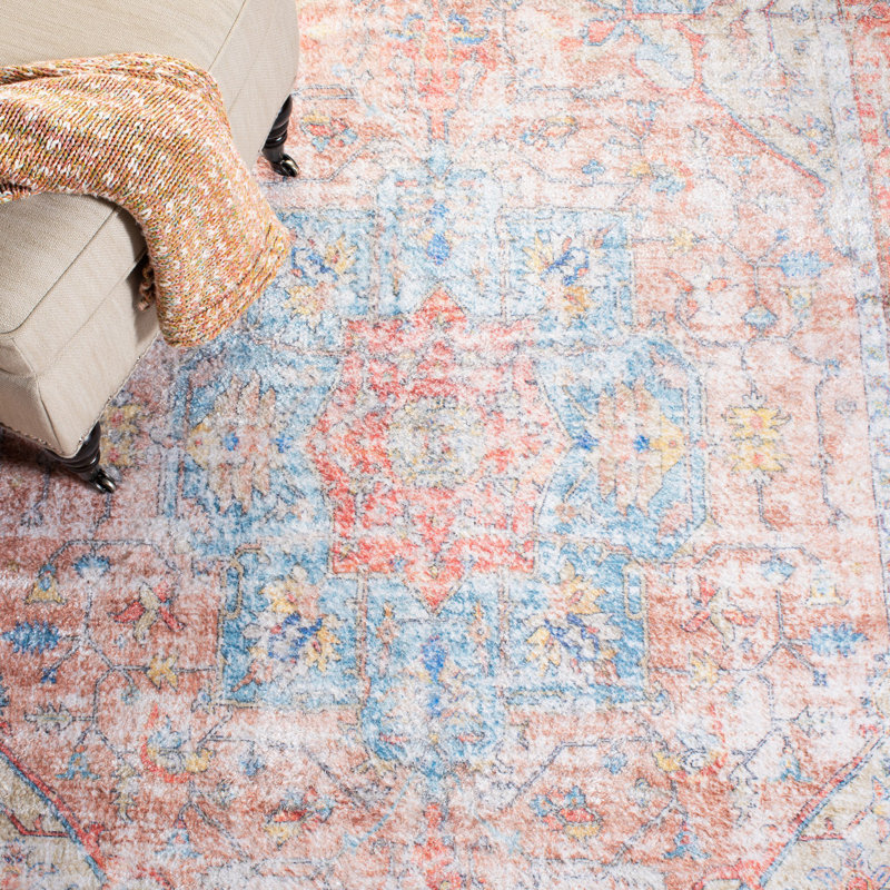 Boadle Hand Loomed Performance Oriental Rug, Rectangle 4' x 6'