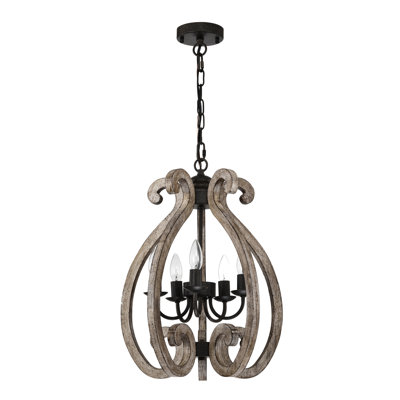 Luminaire suspendu lanterne 6 lumières