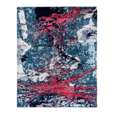 Overdyed One-of-a-Kind 8' 2" X 10' 1" Hand Knotted Area Rug