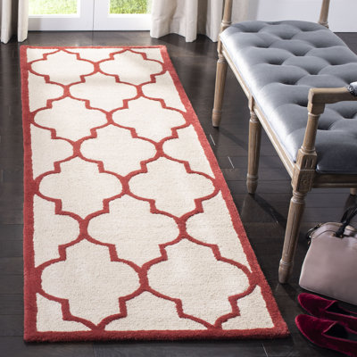 Cannen Hand Tufted Wool Geometric Rug
