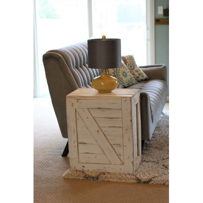 Menendez Solid Wood End Table