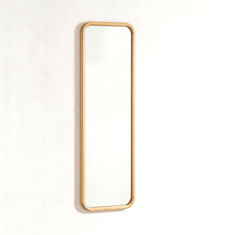 Solid Beech Wood Full Length Mirror