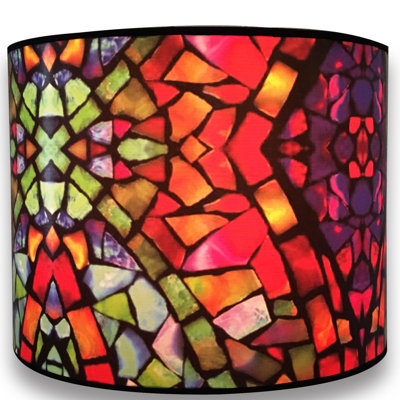 Abat-jour tambour en papier 10 po