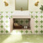 Meuble-lavabo mural simple 23,6 po avec plateau en ardoise-795840973