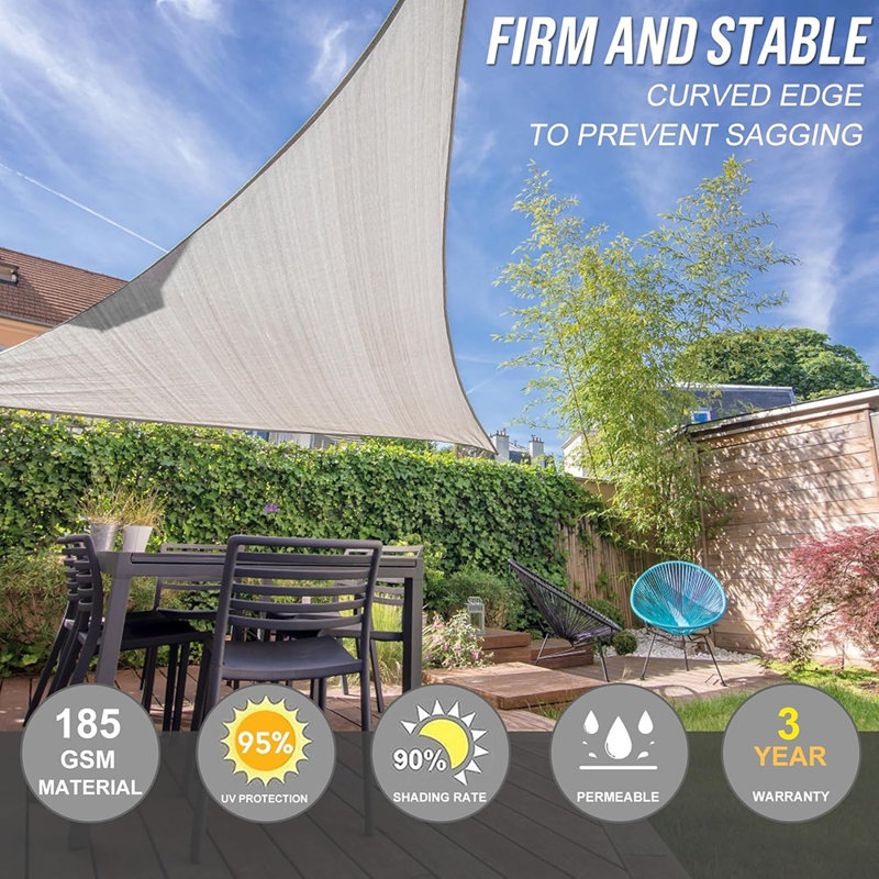 Auvent de voile Triangle Sun Shade