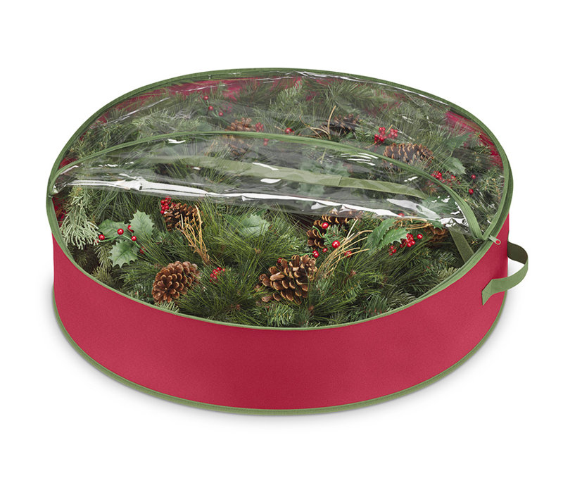 Sac de guirlande et guirlande de Noël, H 8 po x l 36 po x P 0,01 po