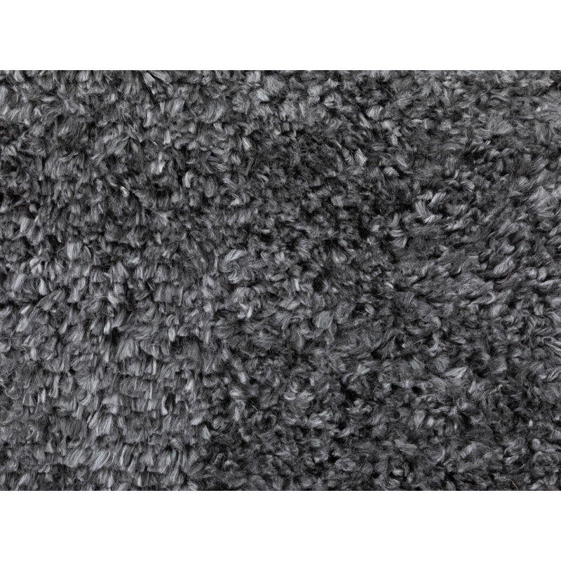 Jarno Solid Colour Shag Area Rug, Rectangle 160 x 230 cm