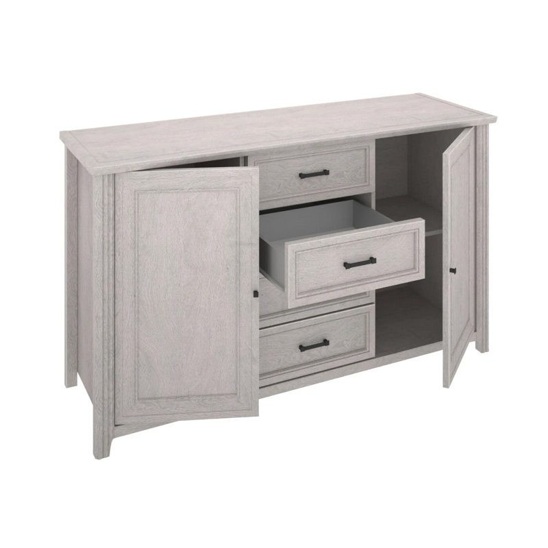 Heilman 156 cm W Acacia Solid Wood Sideboard