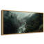 «Mystical Misty Forest River Modern Art», très grande impression d'art-111665448-100937122