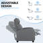 Fauteuil inclinable en cuir PU-1154592445