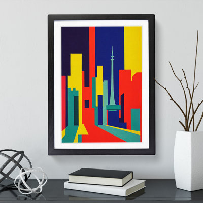Unique Abstract Architecture No.6 Skyscraper - Single Picture Frame Print