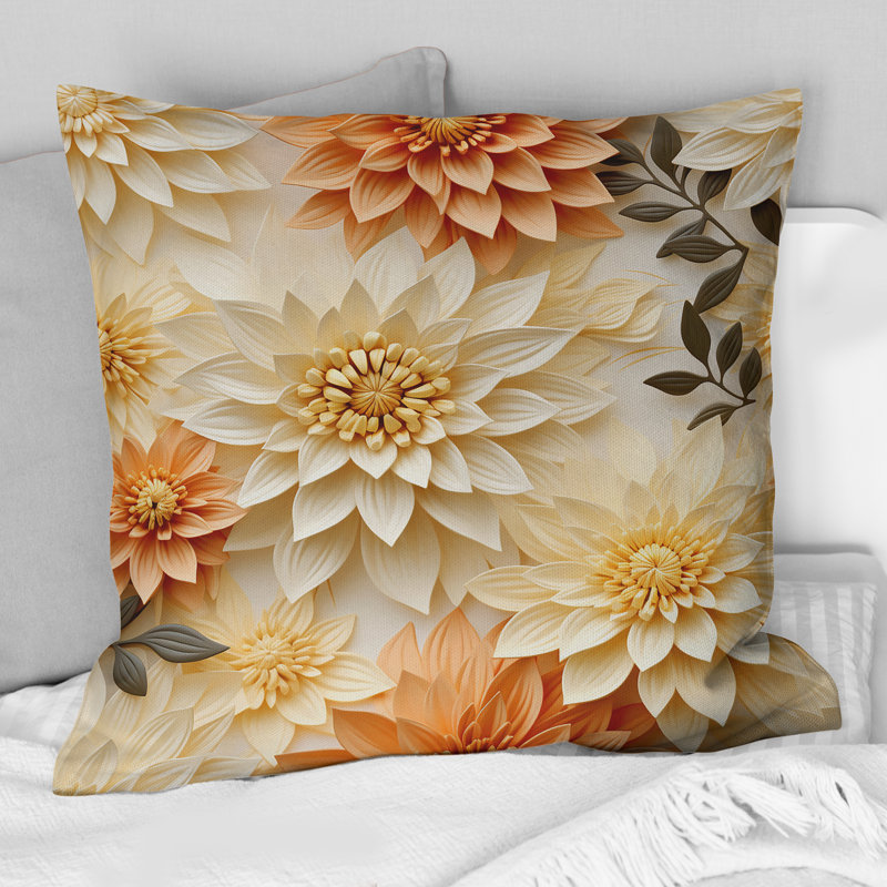 Coussin Earthy Mandala, H 18 po x l 18 po