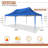 10x20 Pop Up Canopy with 6 Sidewalls, Conical Canopy Tent 10×20 with 3 Adjustable Height Waterproof, UV-Resistant with Carry Bag, Stakes, Ropes for Parties, Commercial, (Frame Upgraded)-114248026