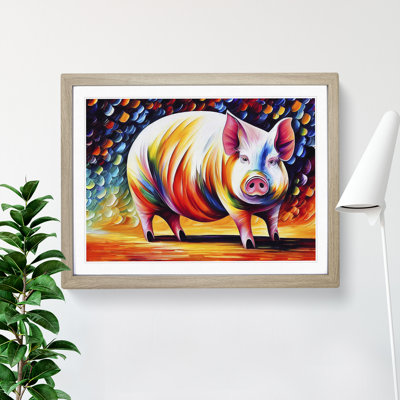 Pig Vol.5 - Single Picture Frame Painting