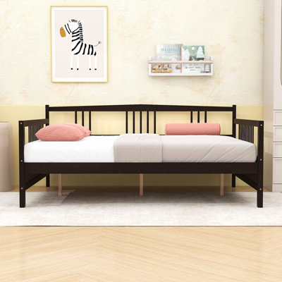 Full Wood Daybed with Center Legs and Underbed Storage Space by Latitude Run