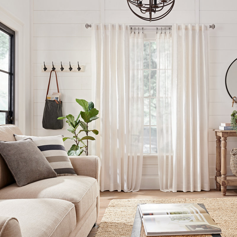 Poignée de porte Cambria Designer Series Farmhouse Antique Dia. Tringle à rideaux double à longueur fixe, 48"