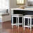 Goods Manchester 27"H Square Counter Stool, Alabaster White