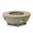 36" Round Iron Fire Pit Table
