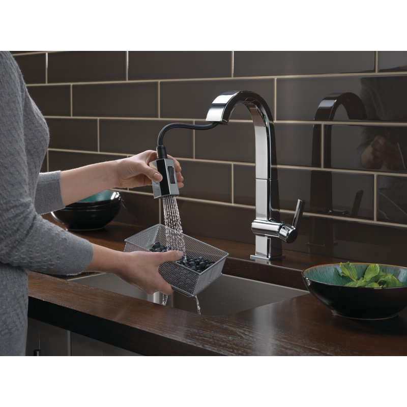 Pivotal Pull Down Bar Faucet, Chrome